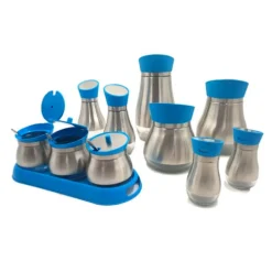 Set Menaje de Cocina para Almacenaje 14 pc - Azul