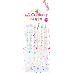 Set Velas Cumpleaños Mágicas 12 ud - Scrapcooking