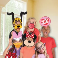 Set 12 Accesorios Photocall Minnie Mouse y Amigos