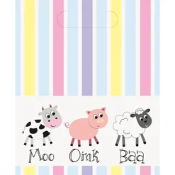Set 8 Bolsas Chuches Animales Granja