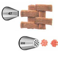 Set boquilla #47 canasta y #233 cabello
