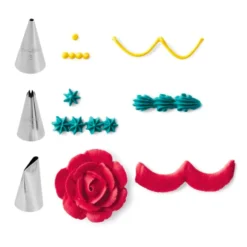 Set Boquillas con Adaptador 4 pcs - Wilton