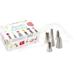 Set Boquillas + Mangas Pasteleras 14 ud - Scrapcooking