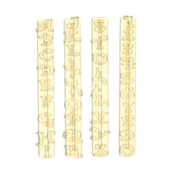 Set cortadores letras y números Chunky funky