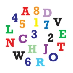 Set Cortadores Letras y números 1,5 cm Mayúsculas - FMM
