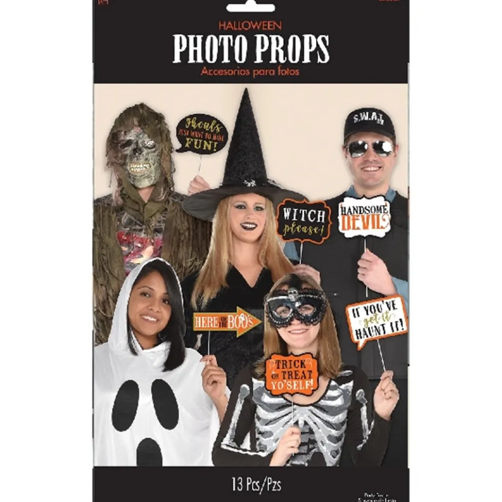 Set de 13 Accesorios para photocall Halloween