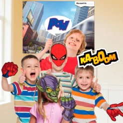 Set de 12 Accesorios photocall Spiderman