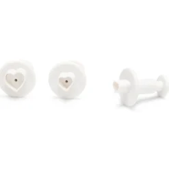 Set de 3 Cortadores con Expulsor Corazones