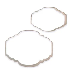 Set de 2 Cortadores de Galletas Placa Estilo 2