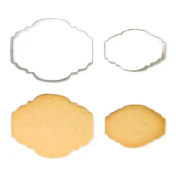 Set de 2 Cortadores de Galletas Placa Estilo 2