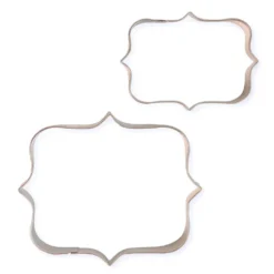 Set de 2 Cortadores de Galletas Placa Estilo 1