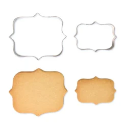 Set de 2 Cortadores de Galletas Placa Estilo 1