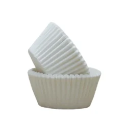 Set de 30 Cápsulas para Cupcakes Blancas - Pastkolor