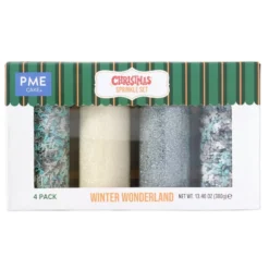 Set de 4 Decoraciones Azúcar Frozen Star 380 gr - PME