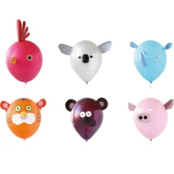 Set de 6 Globos Animales