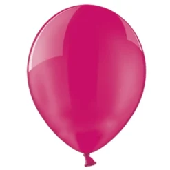 Set de 100 Globos de Látex Fucsia Cristal 30 cm