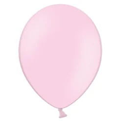 Set de 100 Globos de Látex Rosa Bebé Pastel 30cm