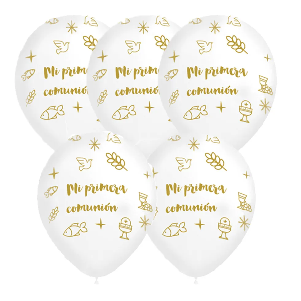 Set de 50 Globos Primera Comunión