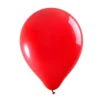 Set de 100 Globos Rojo Mate 30 cm