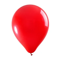 Set de 100 Globos Rojo Mate 30 cm
