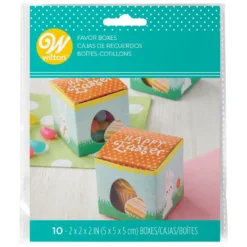 Set de 10 Mini Cajas para Dulces Huevo de Pascua