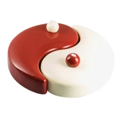 Set de 2 Moldes de Silicona Yin Yang