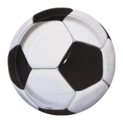 Set de 8 Platos Fútbol 3D 22cm