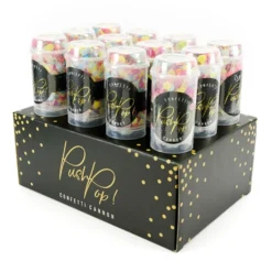 Set de 12 Push Pop Confetti Multicolor