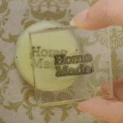 Set de Sellos Decorativos Alimentarios Letras y Números