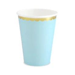 Set de 6 Vasos Azul Claro