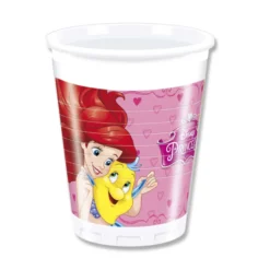Set de 8 Vasos Princesas Disney Modelo A