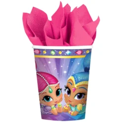 Set de 8 Vasos Shimmer y Shine