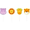 Set de 4 Velas Animales de la Selva