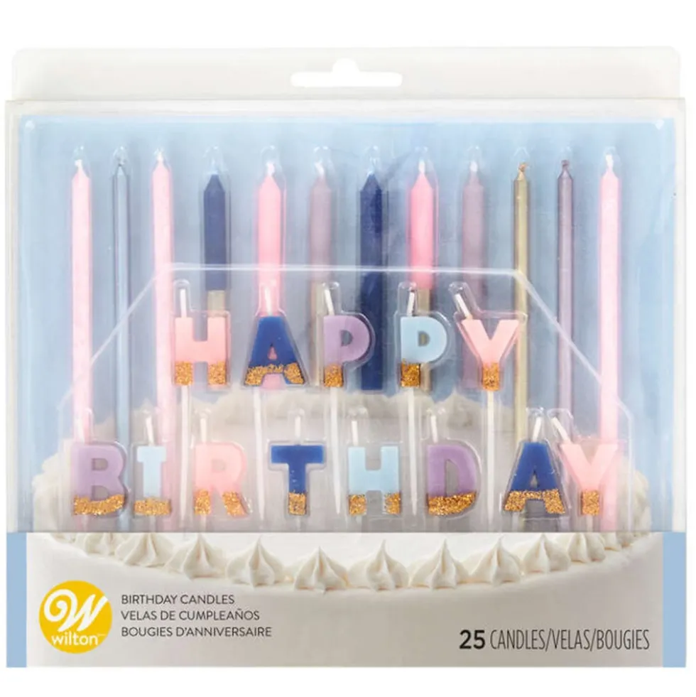 Set de 25 Velas Modelo Nostalgia