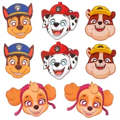 Set 8 Máscaras Patrulla Canina