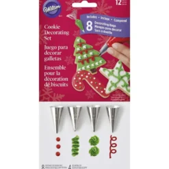 Set para Decoración de Galletas Navideñas