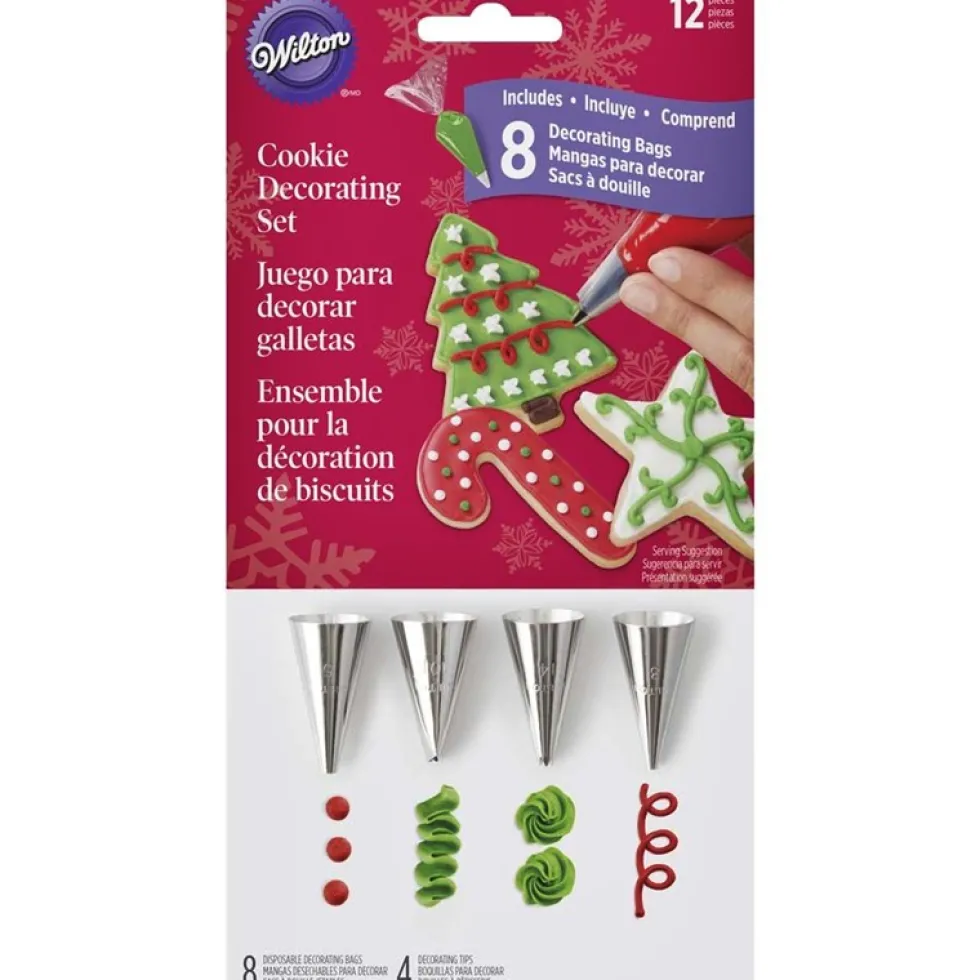 Set para Decoración de Galletas Navideñas