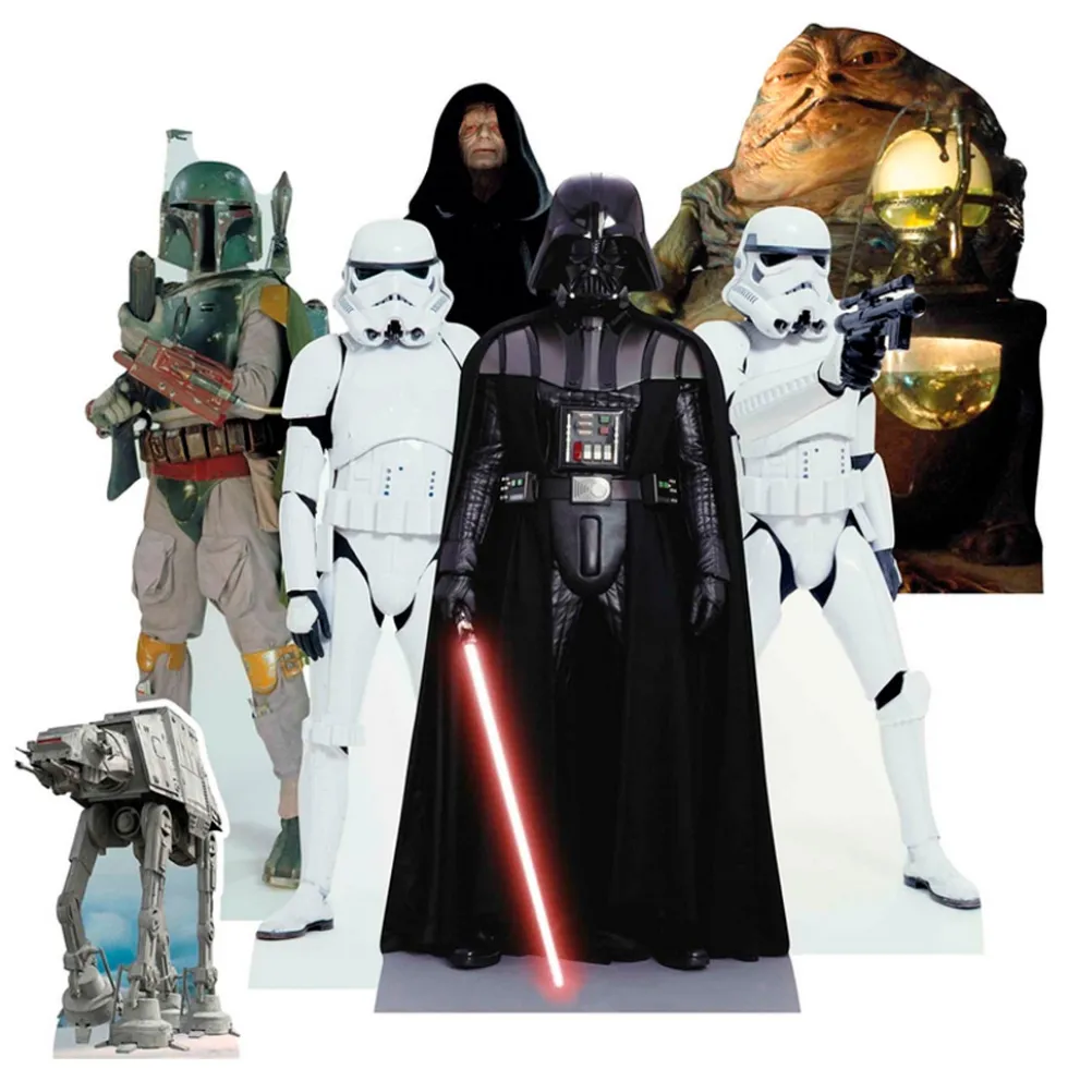 Set para Decoración de Mesas Dulces Star Wars Villanos