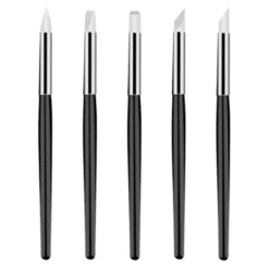 Set 5 Pinceles de Silicona para Modelar