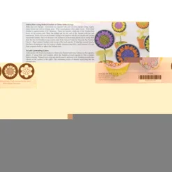 Set 3 texturizadores para galletas y cupcakes Whimsy Blooms