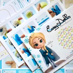 Set tutorial para figuras by Silvia Mancini snow queen Elsa