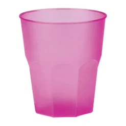 Set 6 Vasos Coctel Fucsia Reutilizable 42 cl