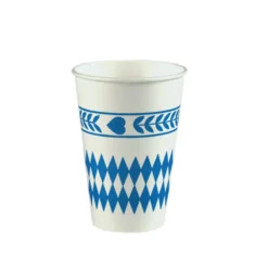 Set 10 vasos Oktoberfest Baviera Azul 200 ml