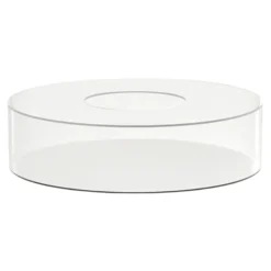 Soporte Redondo Transparente para Tartas 25 cm x 15 cm