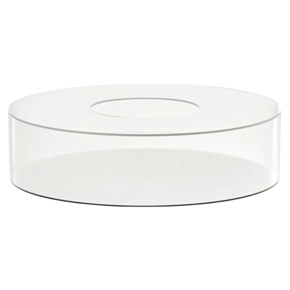 Soporte Redondo Transparente para Tartas 25 cm x 15 cm