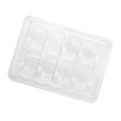 Soporte Transparente con Tapa para 8 Macarons
