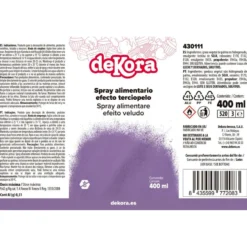 Spray Efecto Terciopelo Violeta 400 ml - Dekora