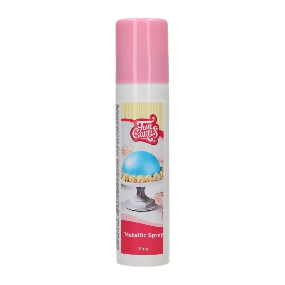 Spray Comestible Azul Perlado 100 ml