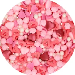 Sprinkes Love Medley de Azúcar 50 gr - FunCakes