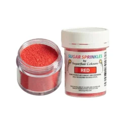 Sprinkles de Azúcar Rojos 40 gr - Sugarflair